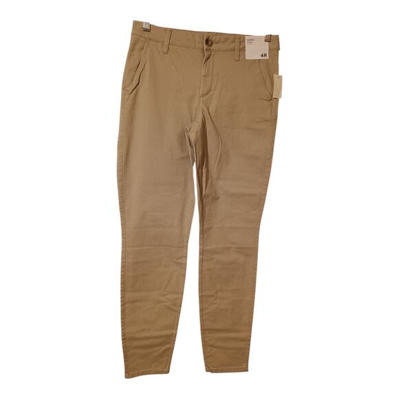 Aeropostale Skinny Stretch Women's Size 4R Khaki Beige New With Tags - Picture 1 of 7